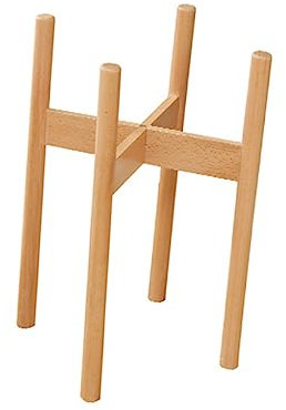 Toddmomy Scaffale Portaoggetti in Legno Portafiori e Portavasi Moderno Facile da Usare Assemblaggio per Balcone Soggiorno Camera da e