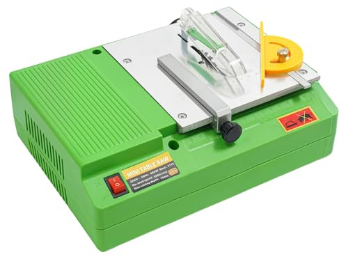480W Tischsäge – Mini-Kreissäge mit 55mm Sägeblatt 10mm Schnitttiefe Kann Weithin in Der Holzbearbeitung Möbelverarbeitung Handwerk Schrankverarbeitung