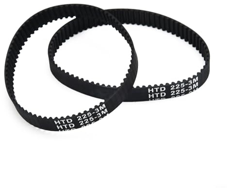 CashMuch Lot de 2 courroies dentées de rechange pour rabot Bosch pour modèles GHO 31-82 PHO 25-82 25-83 25-91 35-82 C