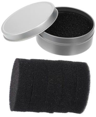 minkissy Herramientas De Limpieza De Brochas De Maquillaje Esponja Limpiadora Rápida Para Caja De Limpieza De Brochas De Maquillaje Para Limpiador De Color Polvo