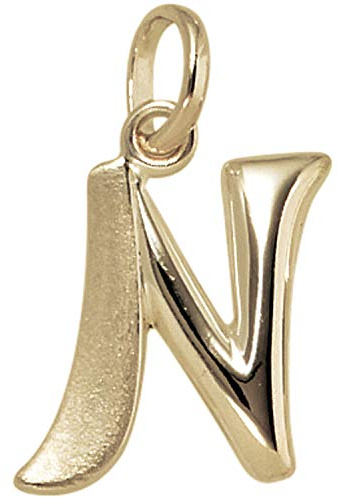 Jobo Damen-Anhänger Buchstabe aus 9 Karat 375 Gold