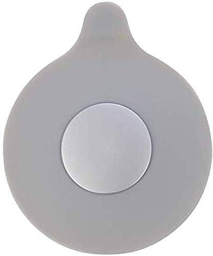 1 Pcs Bathtub Drain Stoppers Tub Shower Silicone Suction 13 cm / 5.11 inch Stainless Steel Universal Sink Plug Cover For Kitchen, Bathroom, Laundries (Grey)
