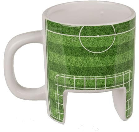 Mug fotboll mugg med boll och stövlar 10x8 cm
