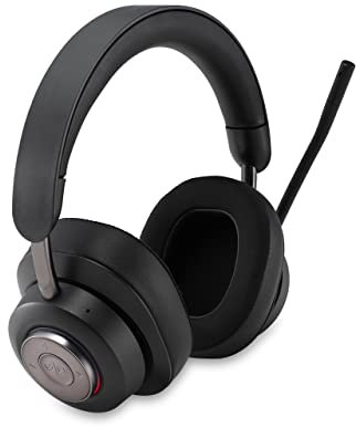 Kensington H3000 - Casque Bluetooth Sans Fil USB-C avec Micro, Compatible avec Windows & Mac, Technologie Antibruit, avec Câble USB-C & Étui (K83452WW)