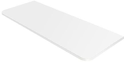 HUOLE Tavolo Pieghevole Scrivania Ribaltabile A Parete Tavolo da Cucina Pieghevole in Legno Tavolo Pieghevole A Muro Tavolo da Lavoro Pieghevole A Parete (60 * 30 * 1,6 cm-bianco)