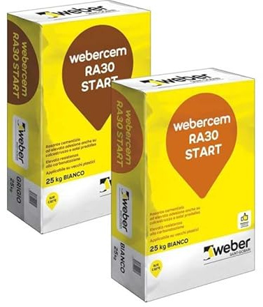 Afeitador de cemento Webercem RA30 Start (blanco 25kg)