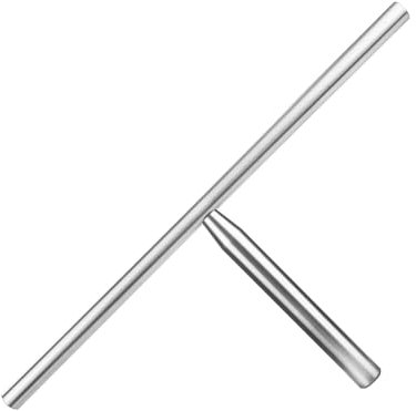 DEEFIINE 12 Inch Stainless Steel Lathe Tool Rest with 0.63 Inch Post, Wood Lathe Turning Tool Rest for Woodworking