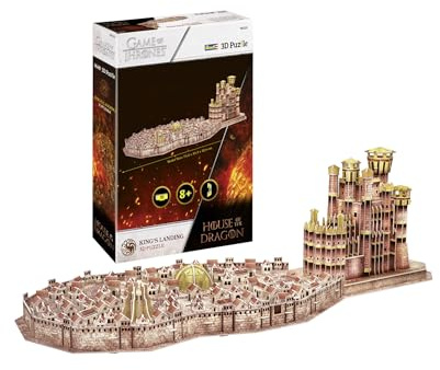 Revell 3D Puzzle House of the Dragon King's Landing 00225 1 St.
