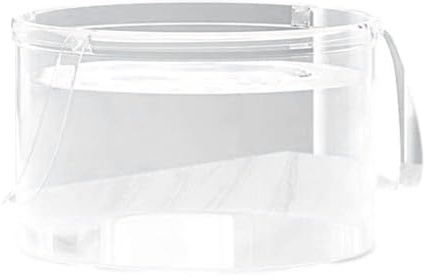 Lavabo - Tazón de lavado portátil, recipiente de almacenamiento transparente con asas de transporte para cocina, lavandería, baño, viajes, camping, jardín al aire libre