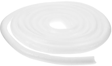 Ciieeo Ferma Copridivano per Fissaggio Facile Antiscivolo in Schiuma Bianca Striscia per Coperture di Divani e Poltrone Elasticizzate
