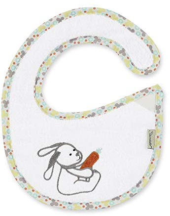 Sterntaler Plastik-Klettlätzchen Waldis, Größe: 26 x 38 cm, Weiß