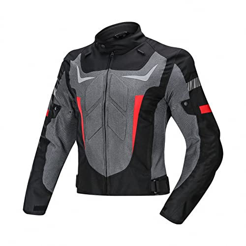 MAOTN Herren und damen motorradjacken, rennanzüge, motorrad protektorenjacke,abnehmbare sicherheitsschutzausrüstung, motorradkombi.wasserdichte, wind kältefeste motorradanzüge,Style1,L