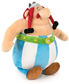 BARRADO Asterix Charakter Kuscheltier - 30cm - Asterix, Obelix, Panoramix - Super Soft Qualität (Obelix)