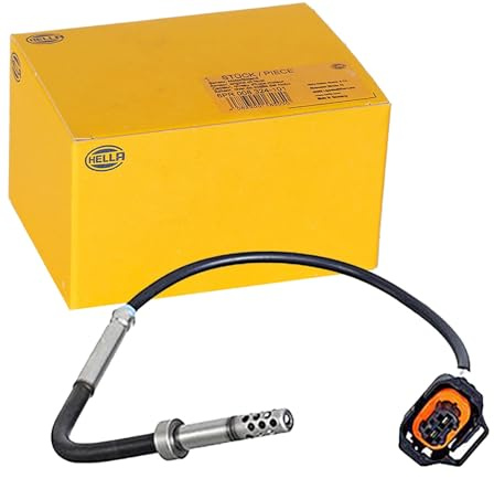 HELLA 6PT 010 376-421 Sensor, Abgastemperatur - 2-polig - geschraubt