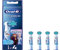 Oral-B Pro Kids Electric Toothbrush Head, Oral B Electric Toothbrushes Kids, with Disney Frozen Characters, Extra Soft Bristles, for Ages 3+, Pack of 4 Toothbrush Heads, White