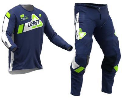 Leatt 5024080660 Conjunto de Motocross, Turquesa, XXS para Niños