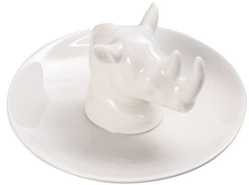 AOKWAWALIY Vassoio portautensili Vassoio per gioielli Posate Posate in Ceramica Ginnolo Piatto di Stoccaggio Gioielli Ornamento Casa di Immagazzinaggio Gioielli