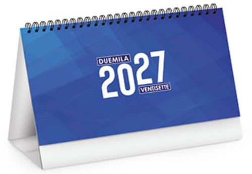 Hole Gadget | Calendari Personalizzati 2027 da Tavolo Classici Stock da 100 Pezzi Spiralati Illustrati per Gadget Pubblicitari di Fine Anno e come Omaggio per i Clienti o Regali Aziendali PA715