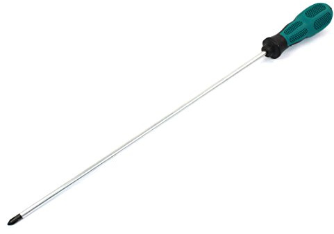 Aexit Handy ciano ner-o antiscivolo maniglia Phillips cacciavite a croce testa lunga 40 cm ID: 681103