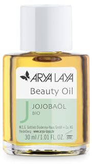ARYA LAYA Beauty Oil Jojoba bio, 30 ml | Allround-Talent, verbessert die Elastizität der Haut, glättet & beugt Fältchen vor, antibakterielle Wirkung, vegan