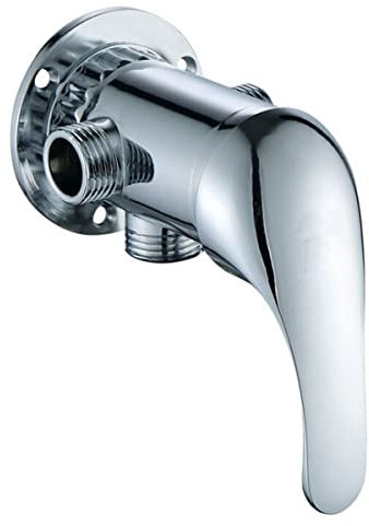 Rubinetti per miscelatore doccia da bagno, rubinetto per doccia in ottone a parete, interruttore di controllo manuale della valvola del miscelatore della doccia, rubinetto da bagno cromato