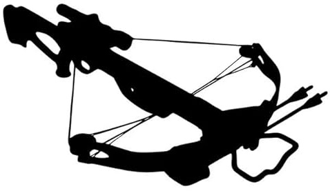 20x11.3CM Armbrust Hirsch Jagd Cartoon Auto-Aufkleber Vinyl Auto Aufkleber Dekorative Zubehör Auto Stoßstange WC Kühlschrank, Wand, Tür, Motorrad Elektro-Fahrrad-Aufkleber Dekorative Aufkleber