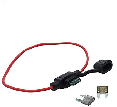 Sicherung 12 V Auto Wasserdichter Sicherungshalter TAP Adapter Micro/Mini/Standard ATM APM mit 10A Klinge Auto Auto Motorrad Motorrad Sicherung Ersatzsicherung (Color : Ch, Size : 35A and Fuse Holde