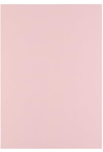 Florence Cartoncino di Lino A4-10 pz - Rose (Rosa) 250 g - Creazione di Biglietti, Scrapbooking – Inviti Eleganti, Scatole da Regalo e Progetti Artistici - Pesante e Resistente
