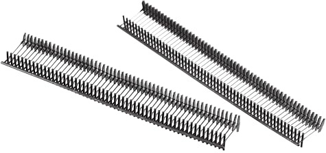 TOP-VIGOR 5000Pcs Tagging Barbs, 10mm Tagging Gun Fasteners, 0.39Inch Tag Pins, Plastic Standard Label Gun Price Tagging Barbs for Garment Price Tag Label, Black