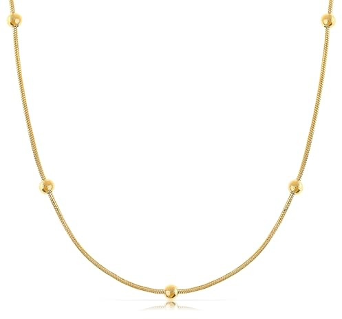 Made by Nami Catena Occhiali Donna Oro - Catenina per Occhiali da Sole 70cm Acciaio Inossidabile Impermeabile