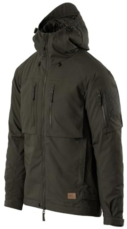 Helikon-Tex Winter Yukon Herren Tactical Jacke - Robuste Bushcraft Winterjacke - Climashield Isolierung - 8 Taschen