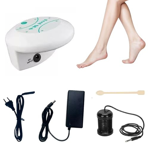 Ionen Fußbad Gerät,Elektrolyse Fussbad Entgiftung, Detox Fußbad Set,Tragbare Ionic Foot Spa Bath Machine für Fördert die Durchblutung, reduziert Stress und Verbessert die Schlafqualität (ohne Wanne)