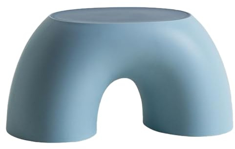 Tomantery Barnfotpall Ergonomisk Design Plast Barnpall för Badrum Livlig Färg 1 St (Blå)