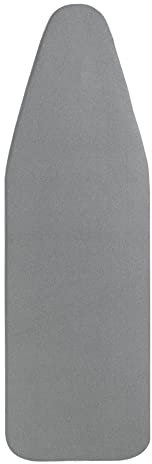 LEEWEITAS Ironing Board Covers 148x55cm, Extra Large Ironing Board Cover with 100% Cotton Top and Thick Padding, Easy Fit and Scorch Resistant (Grey, XX-Large)