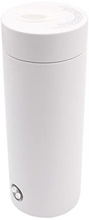POFET Tragbarer Reisewasserkocher Mini-Wasserkocher 400 ml Edelstahl-Thermoskanne Reise Wasserkocher Klein, Elektrische Wassertasse für Tee, Kaffee, Babymilch