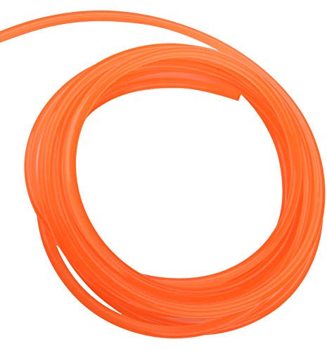 Glatte, Hochharte, Orangefarbene Polyurethan-Rundriemenübertragung, Antriebsmotor, Porzellan-Ziegelspinnmaschine, 2 Mm, 3 Mm, 4 Mm, 5 Mm, 6 Mm, 8 Mm, 10 Mm, 12 Mm, 15 Mm (8mm*5m)