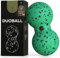 M.S.Lemberg® Duoball – Palla massaggiante per massaggi – Massaggio ideale per schiena, collo, spalle, colonna vertebrale e gambe – Twin Peanut Duo Ball – Doppia palla piccola 8 cm