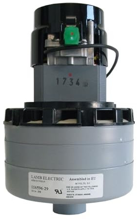 B 1100 Acustek Lamb Ametek Motor de aspiración para lavadora secadora Hako - 36V 646W