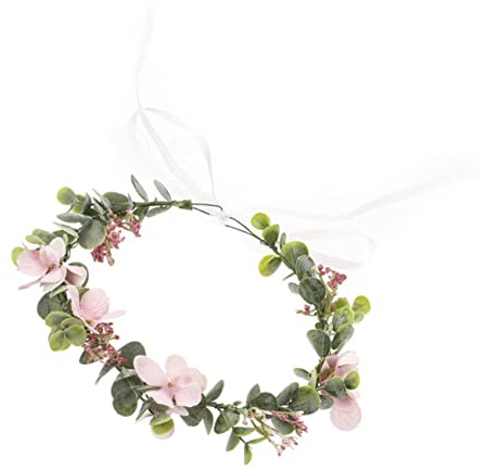 MUCKLILY Blumenkrone für Braut Kopfbedeckung aus Leichtes Haarkränzchen für Hochzeiten und Festivals Dekorative Blumenkronen für Besondere