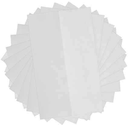 HAPINARY 200 Stück Weiße Papierhandtücher Zz Falz Saugfähige und Weiche Gästetücher aus Papier Geeignet für Büros und Einkaufszentren Benutzerfreundlich und Komfortabel
