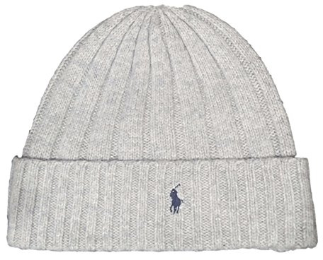 Polo Ralph Lauren Men`s Signature Merino Cuffed Beanie
