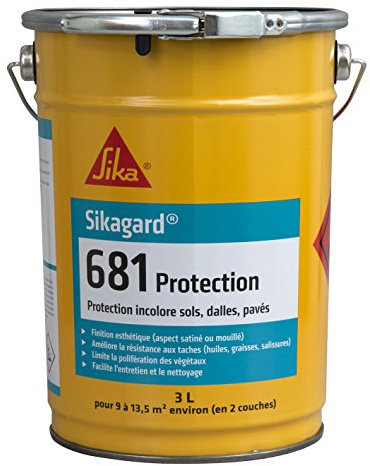 Sikagard 681 protección, Protección suelos, losas pavimentadas, 3L, Transparente