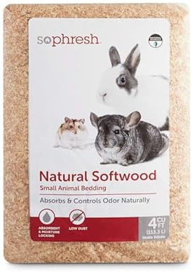 SO PHRESH by Petco Natural Softwood Small Animal Bedding 4 cu. ft.