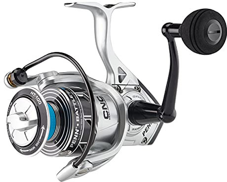 Penn BTLIII5000DX Battle III DX, 5000, Spinning Angelrolle, Frontbremse, 1538016
