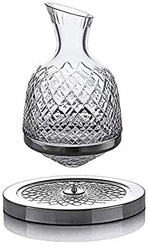Decanter per whisky Decanter riutilizzabili Bicchiere Decanter per whisky, Home 1500ml Decanter rotanti creativi Down Decanter rotante per bottiglie Decanter rapido Bicchieri Durevole Decanter per l