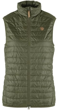 Fjallraven 89723-625 Abisko vadderad väst W Sport väst dam Laurel grön storlek S