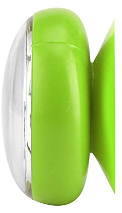 Fdit Orologio da Bagno Impermeabile con Ventosa, Tipo di Puntatore Tradizionale, Comodo Monitoraggio del Tempo per Specchio da Doccia, Piastrelle o Parete (Verde)