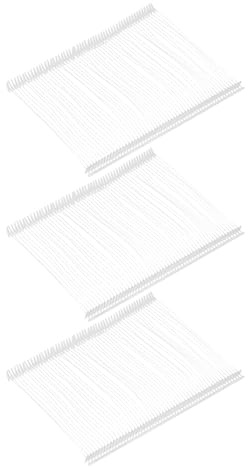 sourcing map 5000pcs Standard Tagging Gun Fasteners 75mm Tagging Barbs Pins PP Plastic Tag for Price Tagging Gun, Clothing Tags Gun Attachments for Clothes Bag Fabric, White