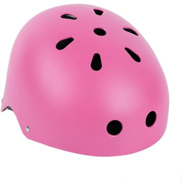 Casco da bici per bambini, 3-13 anni, regolabile, per ciclismo, scooter, pattinaggio, per ragazzi o ragazze (colore rosa, M)