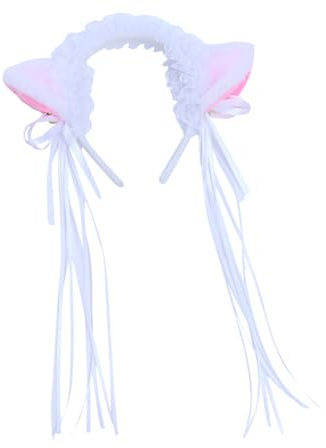 Homoyoyo 1stück Glitzernde Katzenohren Haarband Mit Glöckchen Luminöse Party-stirnbänder Für Für Kostümparty Cosplay Und Feiertagsfeiern Geeignet Für Erwachsene
